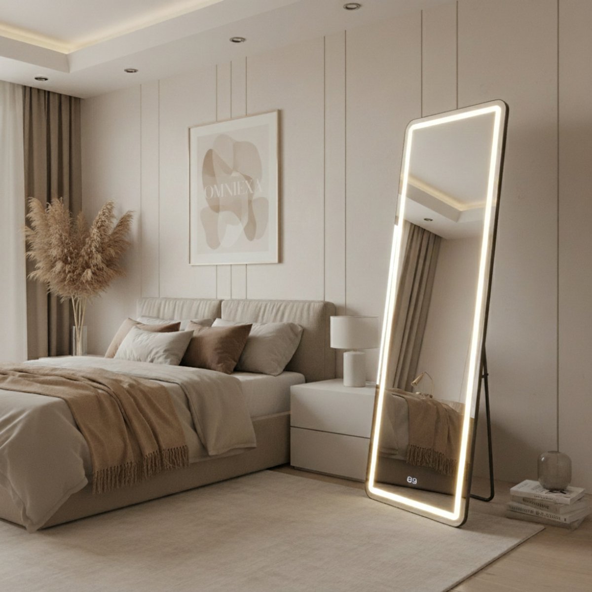 OMNIEXA LED spiegel staand Calyndor