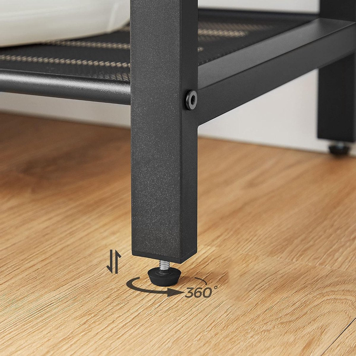 MAZAZU Industrieel schoenenrek Marcella