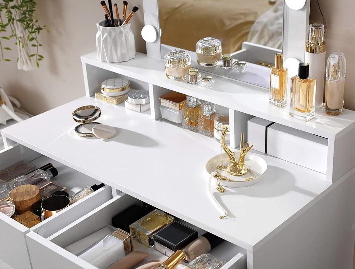 MAZAZU Kaptafel wit Vexaria