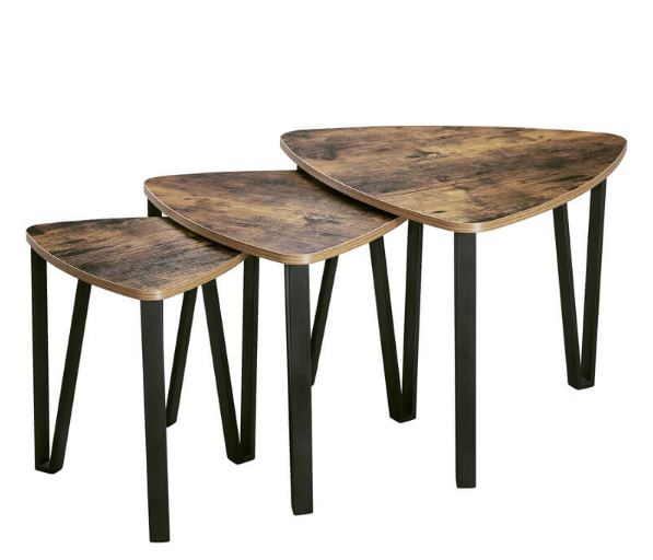 Industriële bijzettafel Thamar