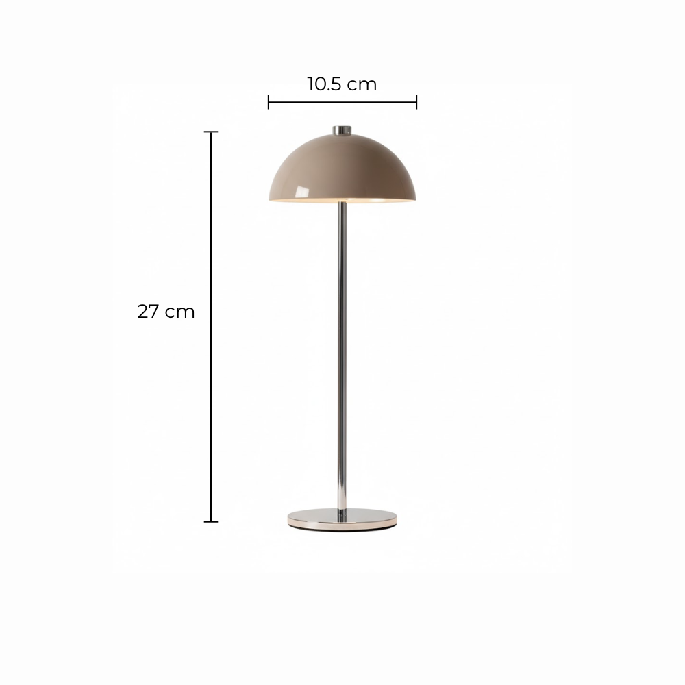 OMNIEXA Tafellamp Taube Bruin Wilfredo