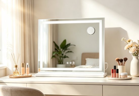 OMNIEXA LED Make-up Spiegel 58×46cm
