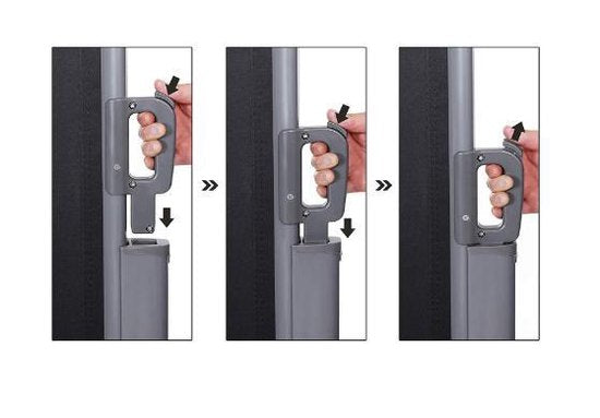 MIRA Home Zijluifel Grijs — Terras Windscherm