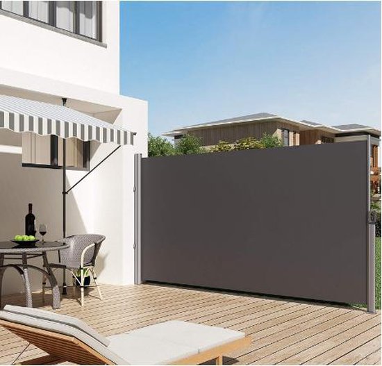 MIRA Home Zijluifel Grijs — Terras Windscherm
