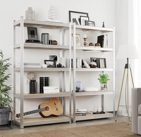 MAZAZU Industrieel Wandrek — 5 Niveaus