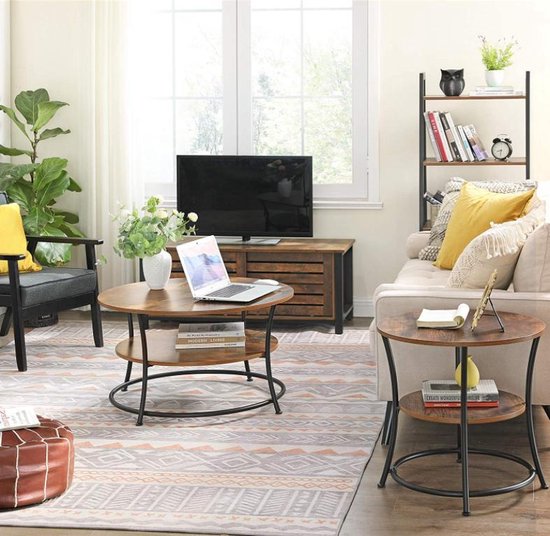 MAZAZU Salontafel Vintage - 80x45 cm