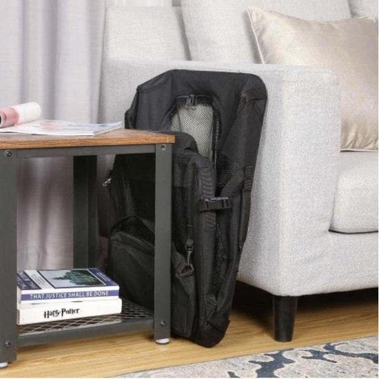 MAZAZU Hondenbench Opvouwbaar - Zwart - 60x42x42 cm