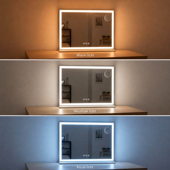 OMNIEXA LED Strip Make-up Spiegel 80×60cm