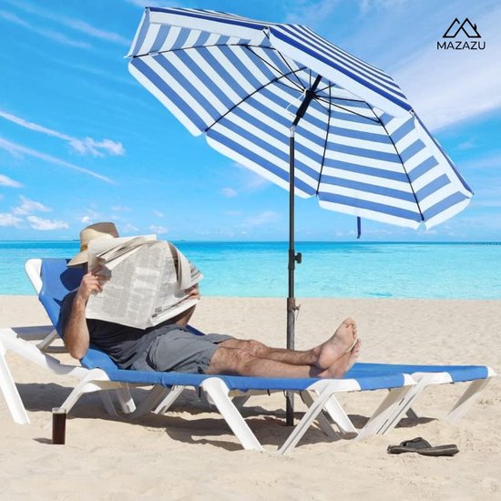 MAZAZU Stokparasol Waterdicht - 180x160 cm