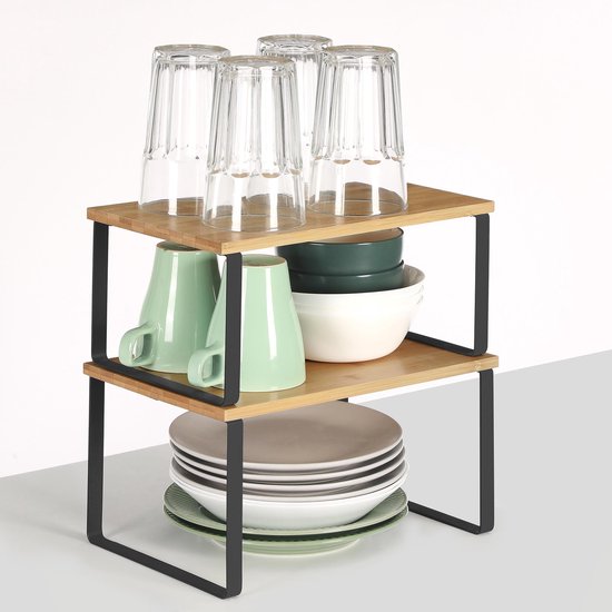 MAZAZU Keuken Organizer - Kruidenrek - Set van 2