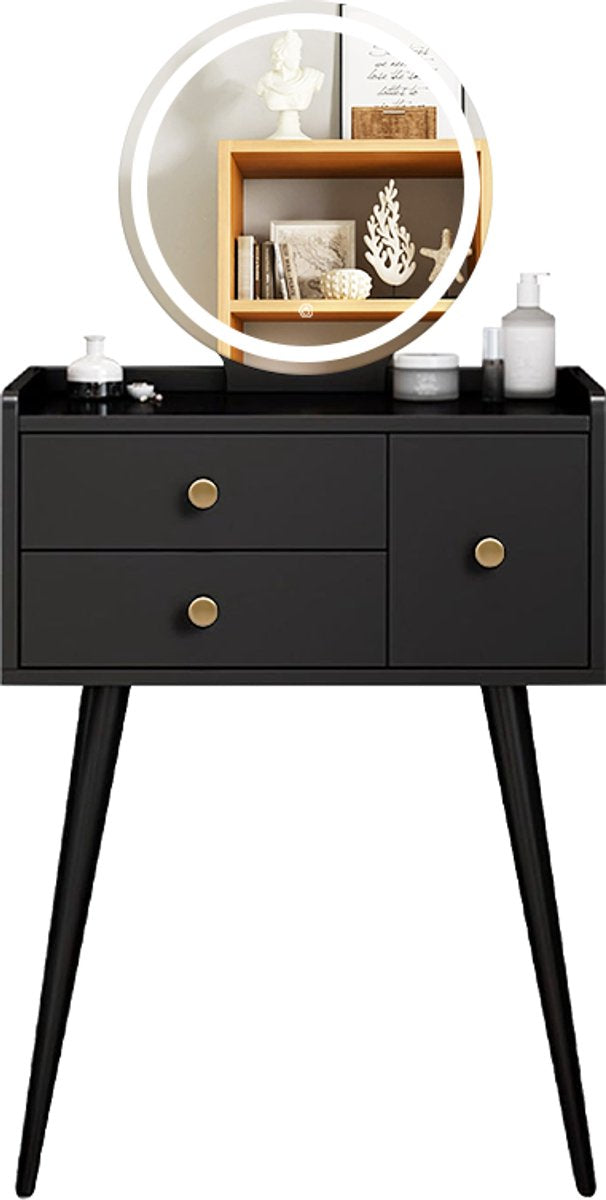 MAZAZU LED Kaptafel Zwart Alain - 60x40x132cm