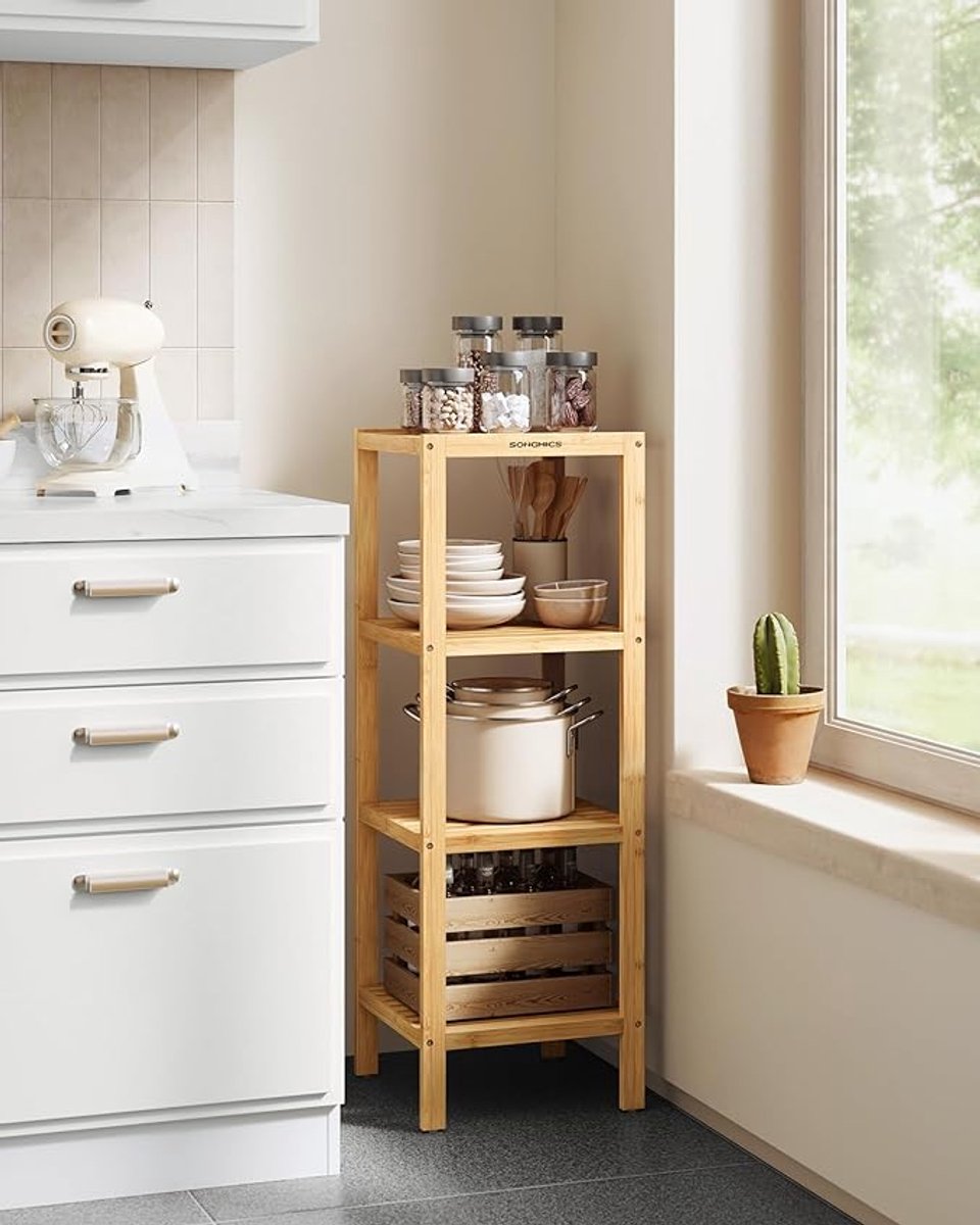 MAZAZU Badkamerrek Bruno - 33x33x98cm