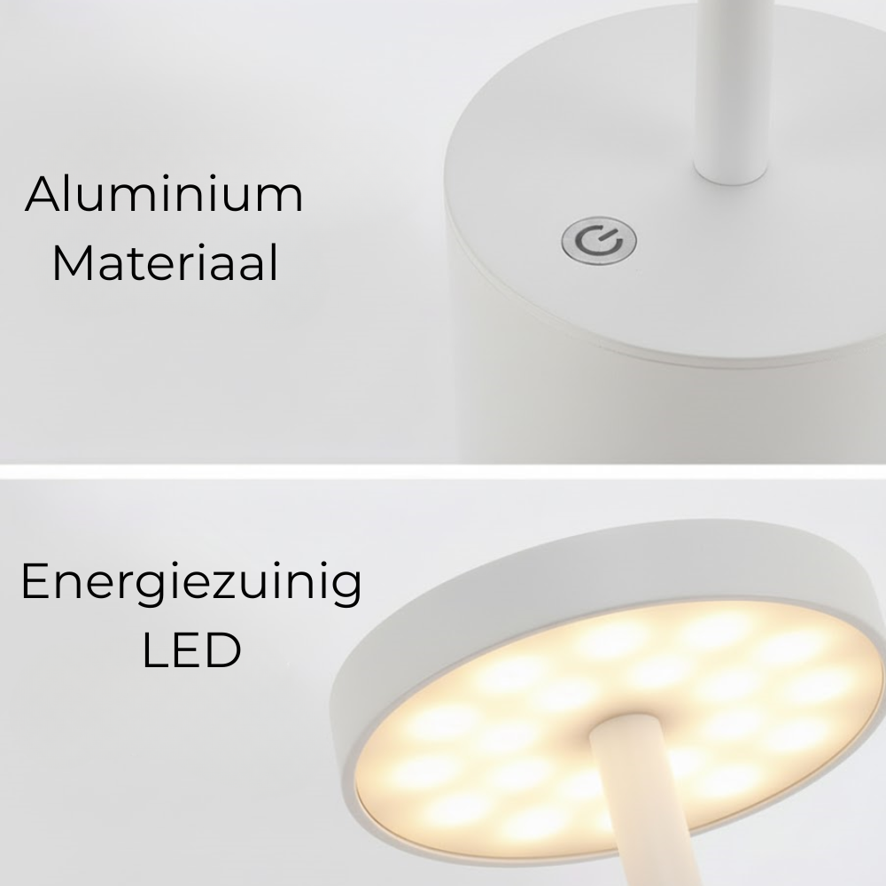 OMNIEXA Tafellamp Wit Zenón