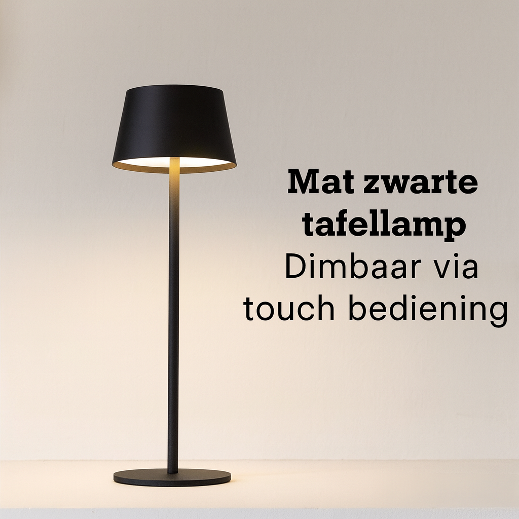 OMNIEXA Tafellamp Zwart Yago