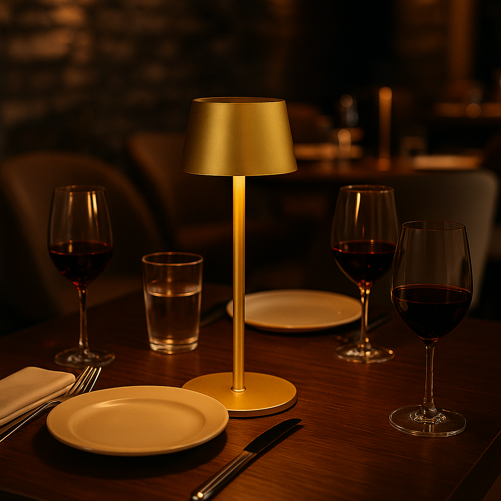 OMNIEXA Tafellamp Goud Yago