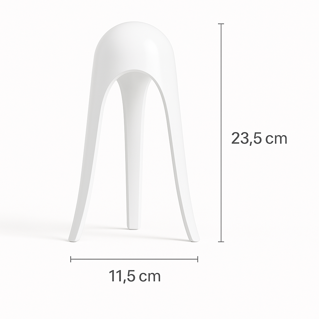 OMNIEXA Crème witte Tafellamp Dayana