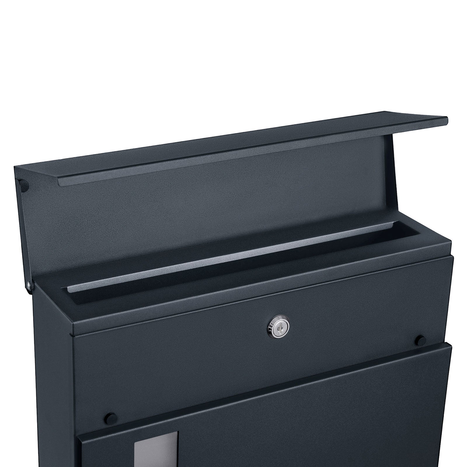 SONGMICS Brievenbus Donkergrijs - Bellachiao