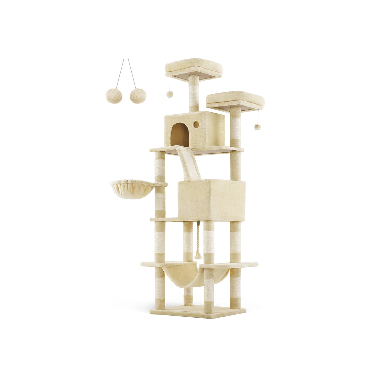 XL Krabpaal/Kattentoren Beige Kyriel