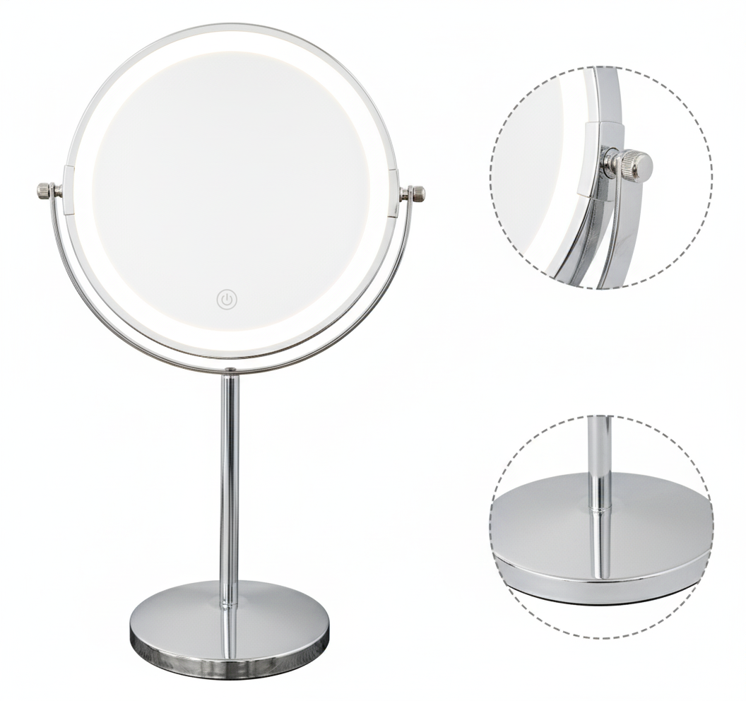 OMNIEXA Ronde LED Spiegel Claíre - 22x39cm