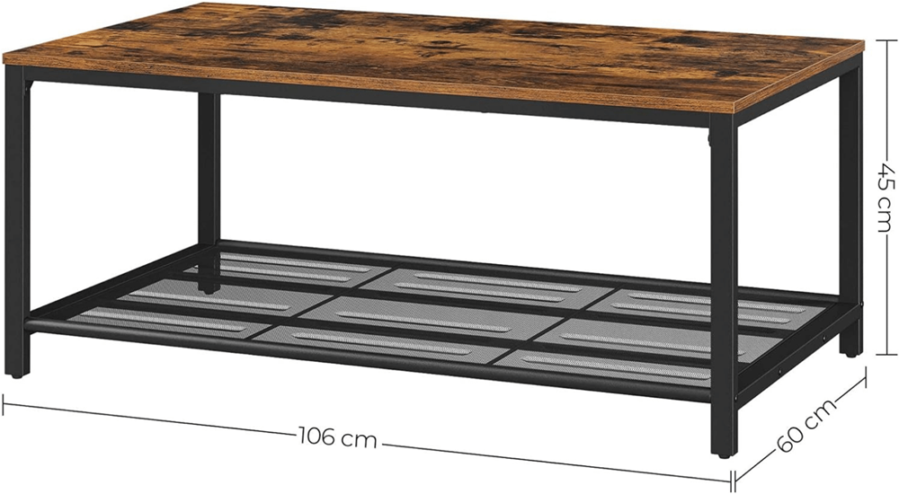 Industriële salontafel Hannah