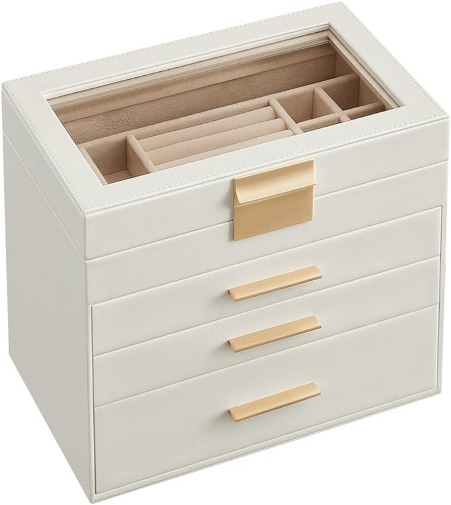 MAZAZU Beige Sieradendoos Vexoria – foto 2