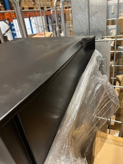 Ladeblok Zwart - Met Slot 3 Lades - 55x45x39cm