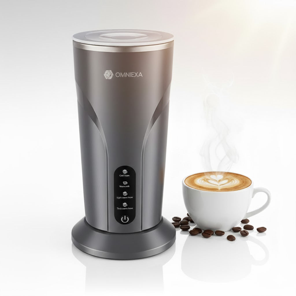 OMNIEXA Grijze Melkopschuimer Kalliope