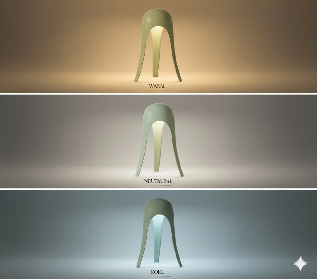 OMNIEXA Sage Groene Tafellamp Dayana