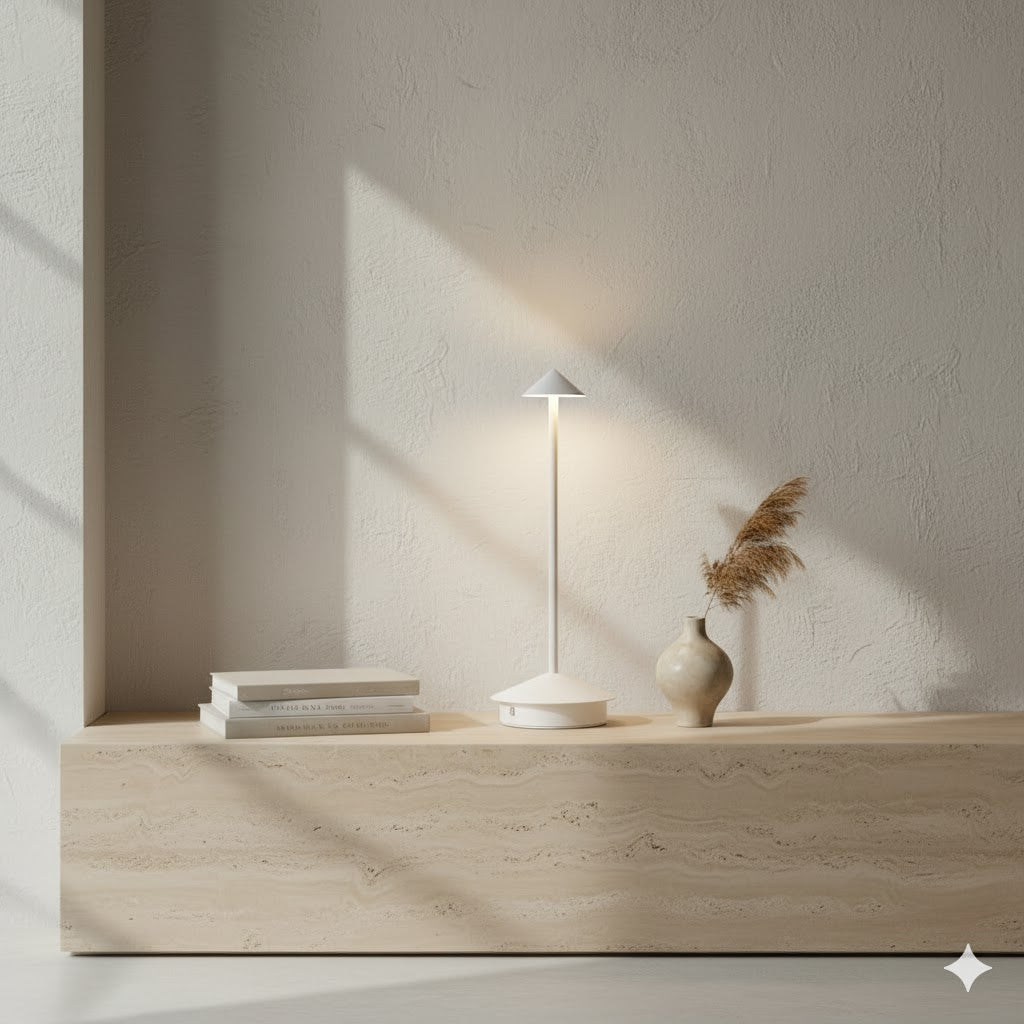 OMNIEXA Tafellamp Wit Glaudi