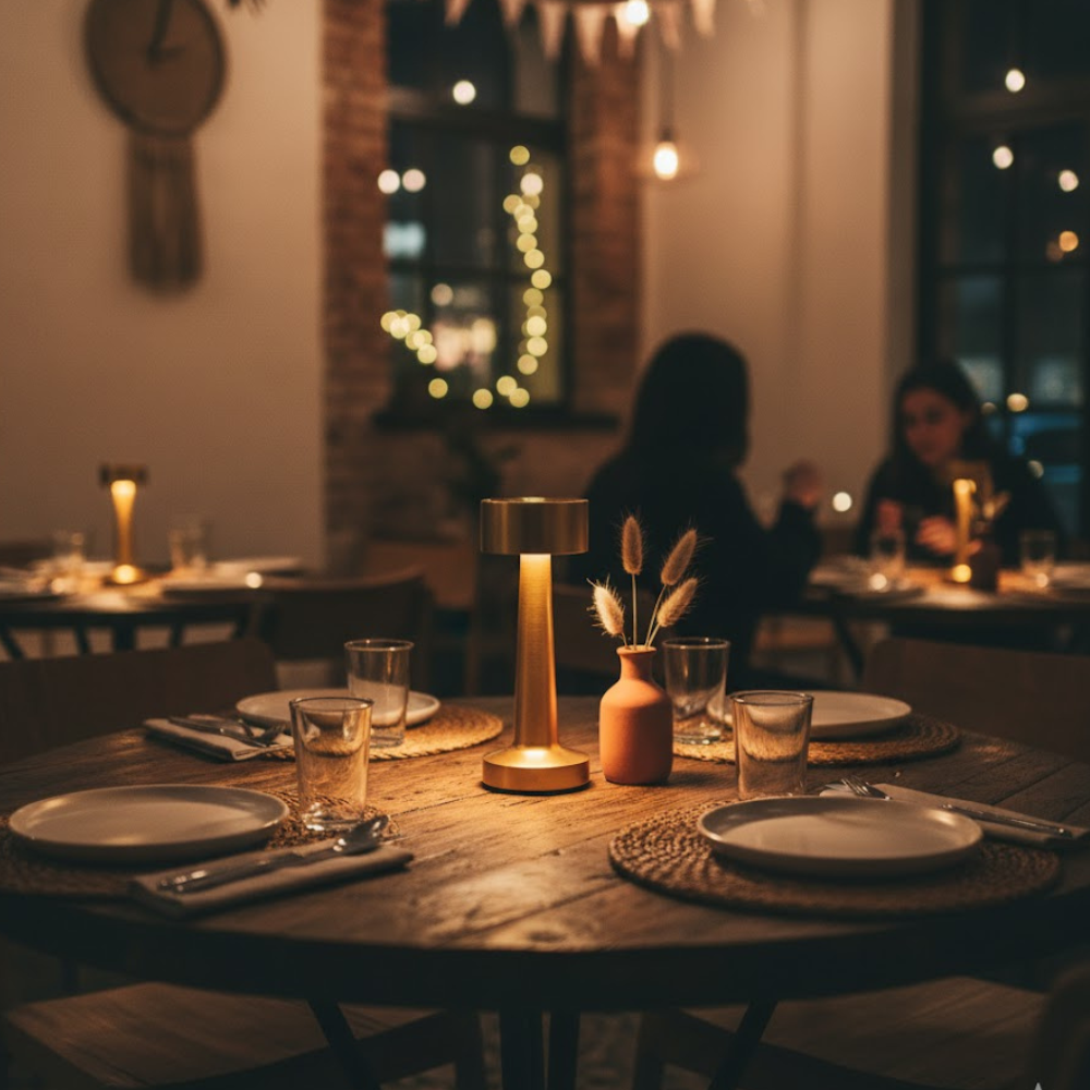 OMNIEXA Tafellamp Goud Lázaro