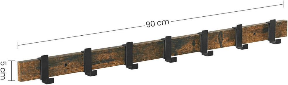 Wandkapstok Flatiron
