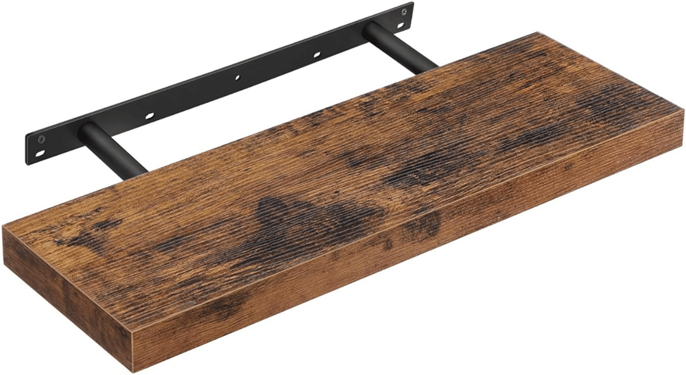 Wandplank bruin Wavora - 60x20 cm